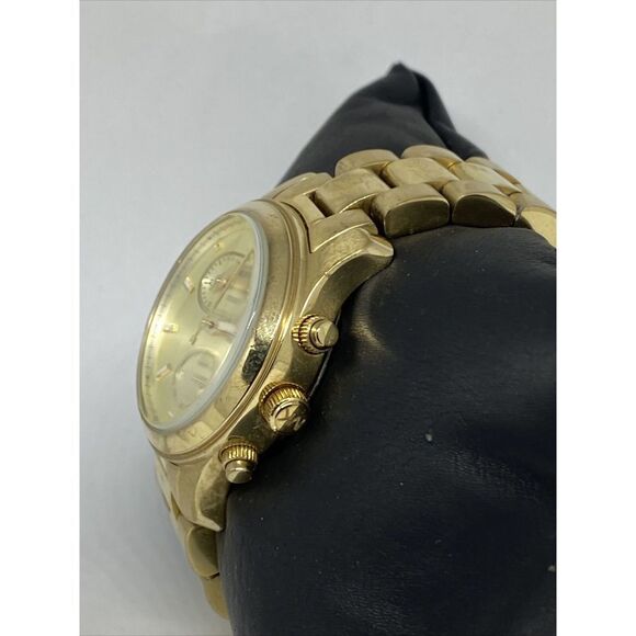 Michael Kors Runway MK5384 Women's Gold Stainless Steel Analog Dial Watch MP857 - Picture 4 of 12